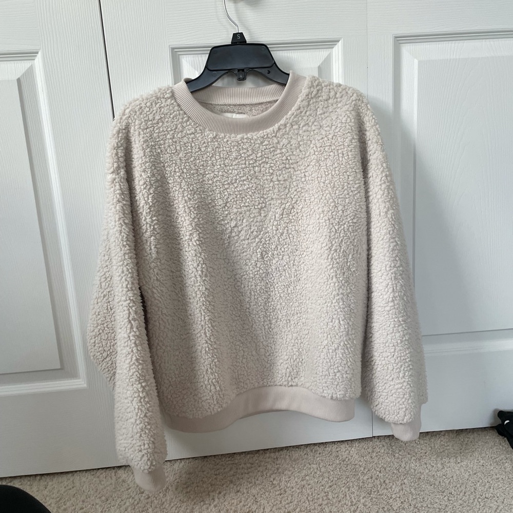 american eagle sherpa top
